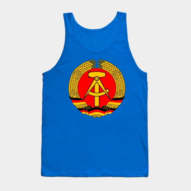 National Emblem of the GDR (1955-90) Tank Top by truthtopower